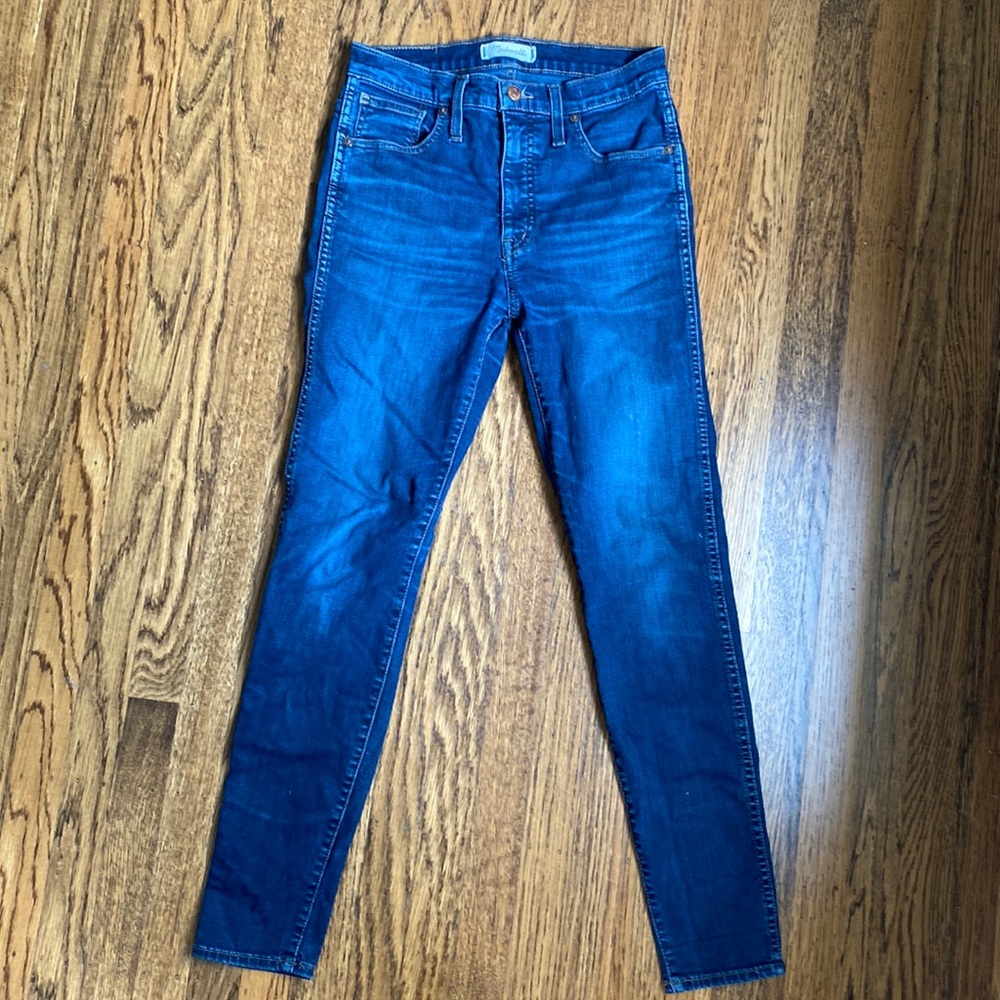 Madewell Skinny Jeans. 10” high rise.